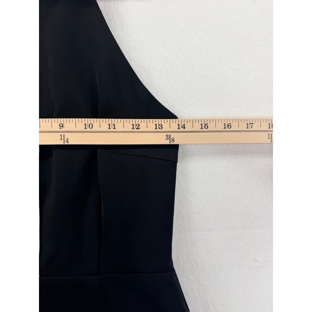 NEW All The Ways Jemma Romper Black White Gold Button Halter S NWOT - Picture 5 of 13